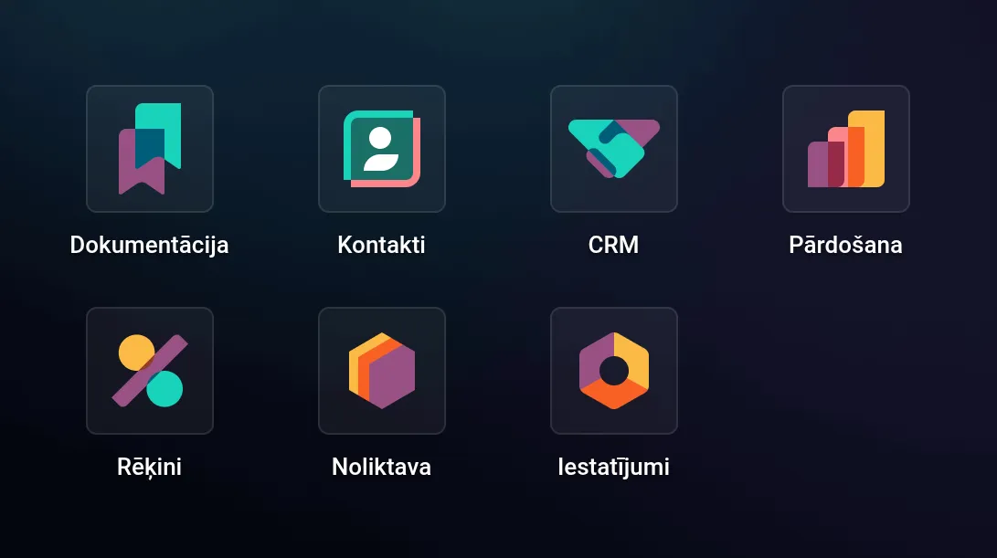 Odoo aplikācijas - 